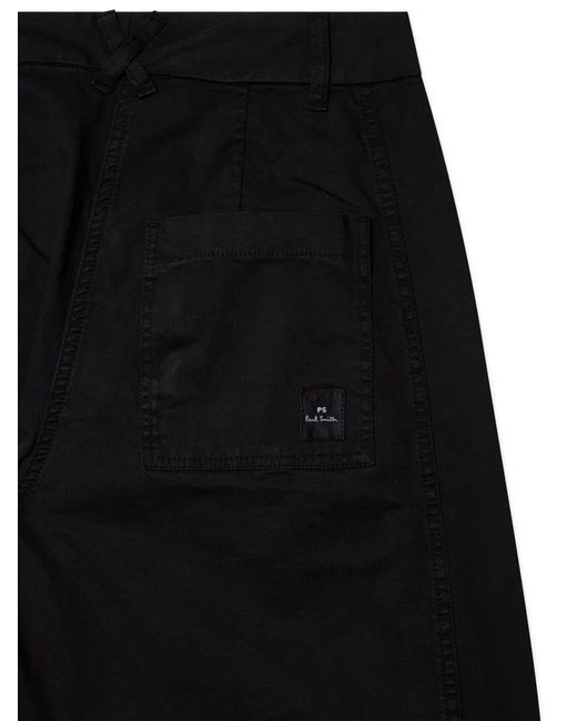 Paul Smith Black Button-Fastening Trousers