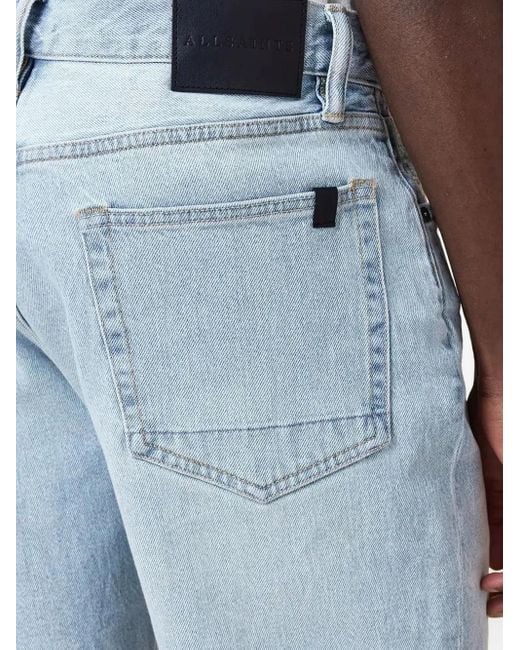 AllSaints Jeans-Shorts im Five-Pocket-Design in Blue für Herren