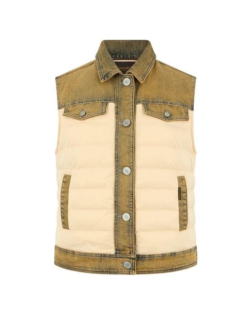 Moorer Natural Padded Vest