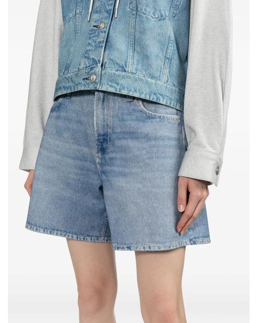 Rag & Bone Blue Miramar Kaia Shorts