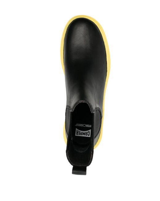 Camper Black Brutus Trek Ankle Boots