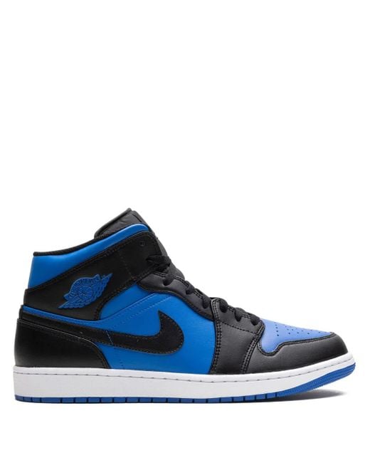 Nike Blue Air 1 Mid "Varsity Royal" Sneakers for men