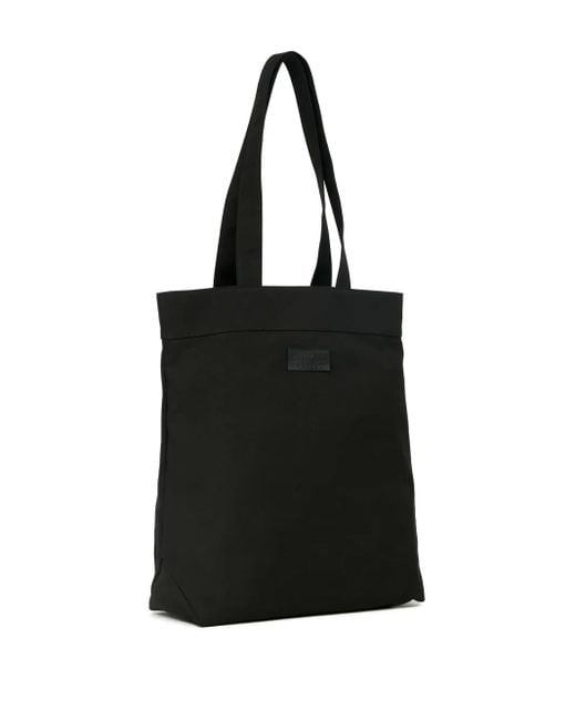MM6 by Maison Martin Margiela ロゴパッチ ハンドバッグ Black