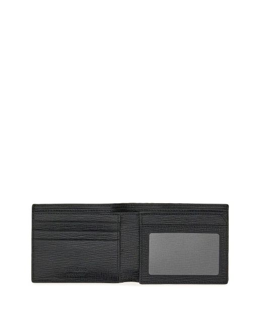 Portefeuilles en cuir texturé à plaque logo Ferragamo pour homme en coloris  Noir | Lyst