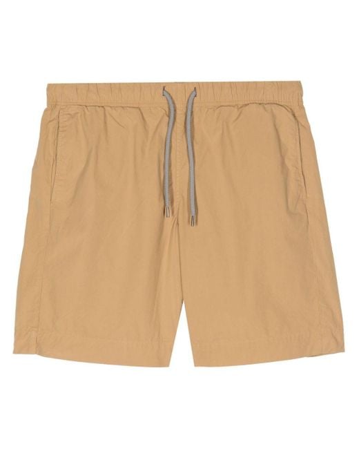 PS by Paul Smith Natural Drawstring Track Shorts for men