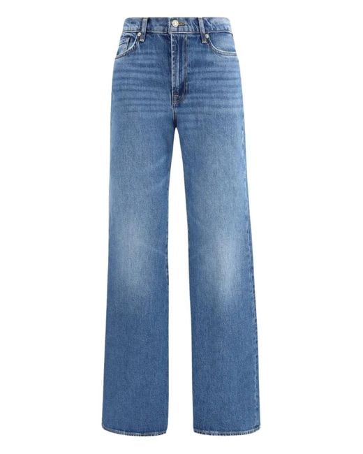 7 For All Mankind Blue Jean Retro À Cinq Poches