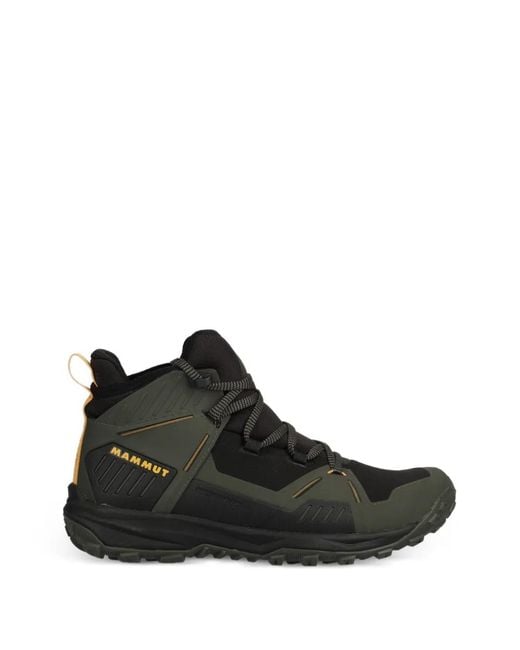Mammut Black Saentis Pro Wp Lace-Up Hiking Boots for men