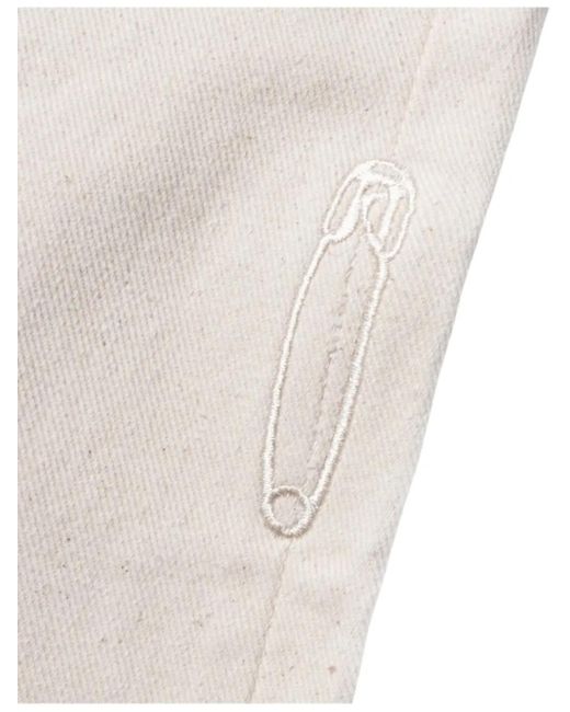DevÁstates Karierte Jeans Mit Webfach in White für Herren
