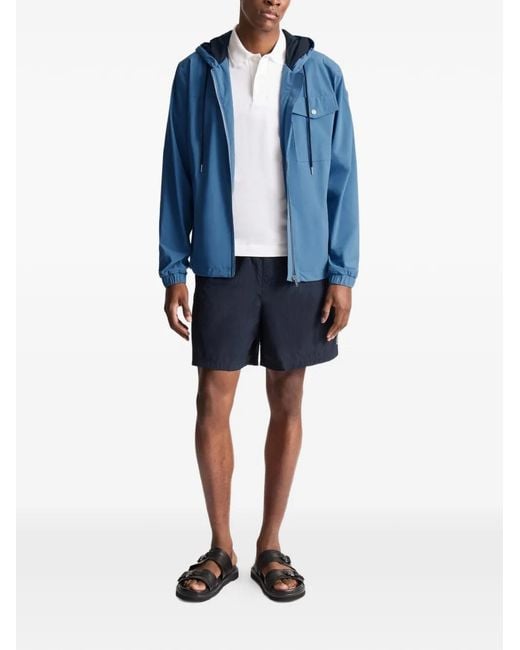 Fusalp Blue Trymir Hooded Jacket for men