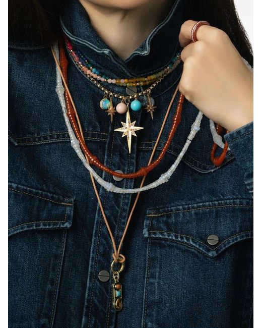 Devon Woodhill White 18Kt Beaded Moonstone Necklace