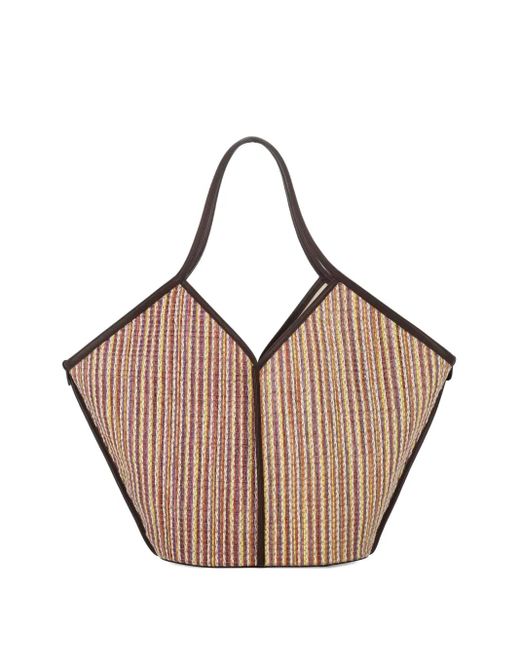 Bolso shopper Calella Hereu de color Natural