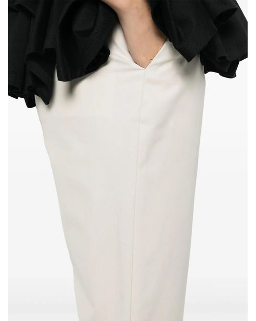 Viktor & Rolf Cropped Broek in het White