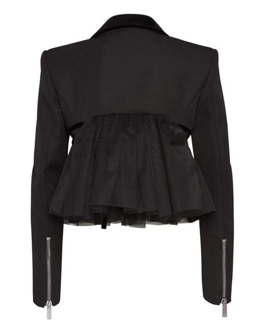 DSquared² Black Single-Breasted Blazer