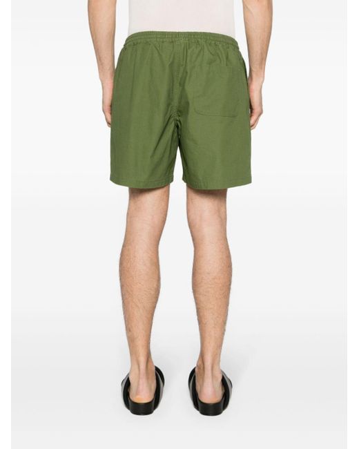 A Kind Of Guise Green Volta Mid-rise Bermuda Shorts for men