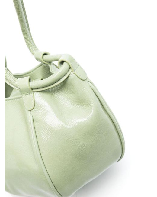 Mini sac à main verni Globul Hereu en coloris Green