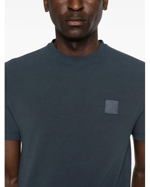 Stone Island Blue T-Shirt for men