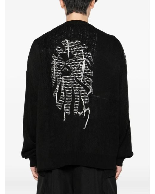 A Bathing Ape Black Graphic-Print Cardigan for men