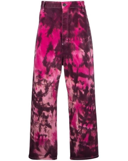 AMI Red Hose Mit Weitem Bein