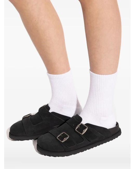 Birkenstock West スエード ミュール Black