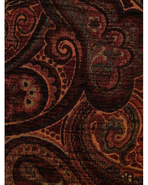 Chloé Brown Paisley-Print Mini Skirt