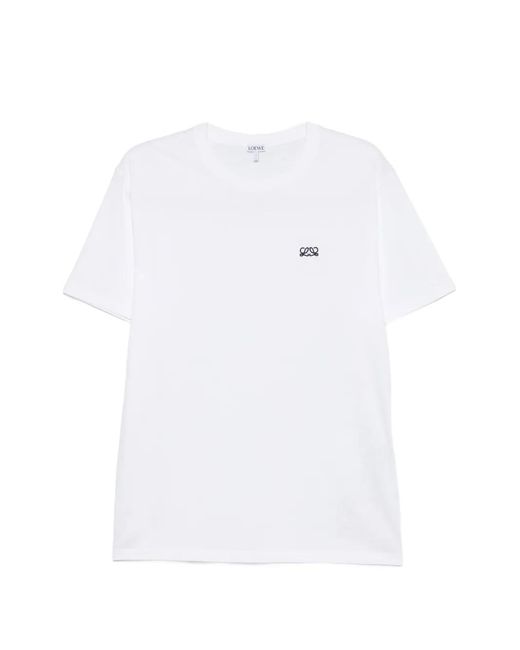 Loewe White Short-Sleeves T-Shirt for men