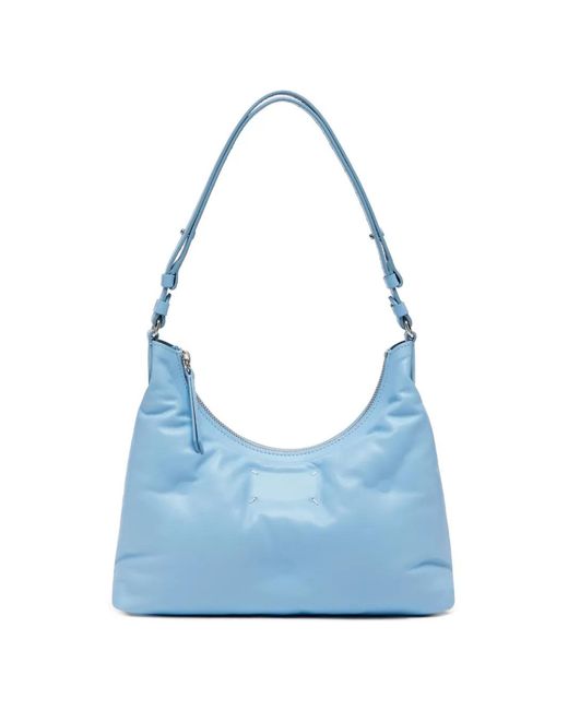 Maison Margiela Blue Small Glam Slam Shoulder Bag