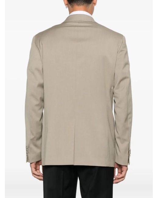 Blazer con doble botonadura Manuel Ritz de hombre de color Natural