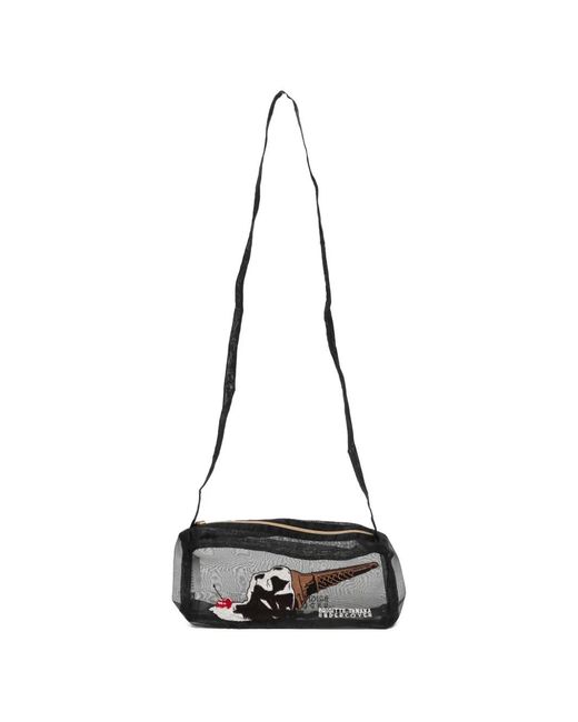 Undercover White X Brigitte Tanaka Embroidered Crossbody Bag