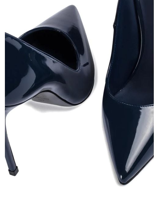 Le Silla Blue Eva Heeled Pumps