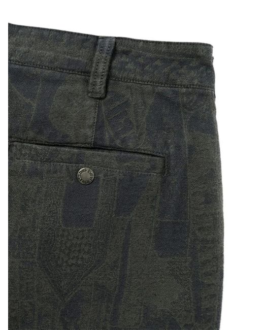 Thisisneverthat Crazy Broek Met Abstracte Print in het Gray voor heren