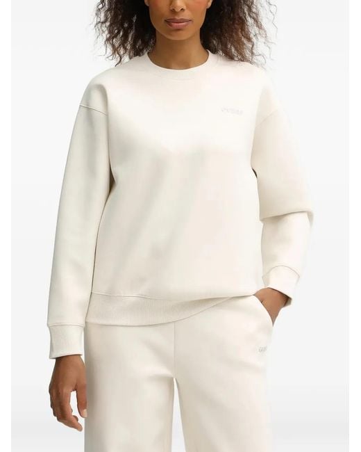 Guess Natural Crew-Neck Sweatshirt