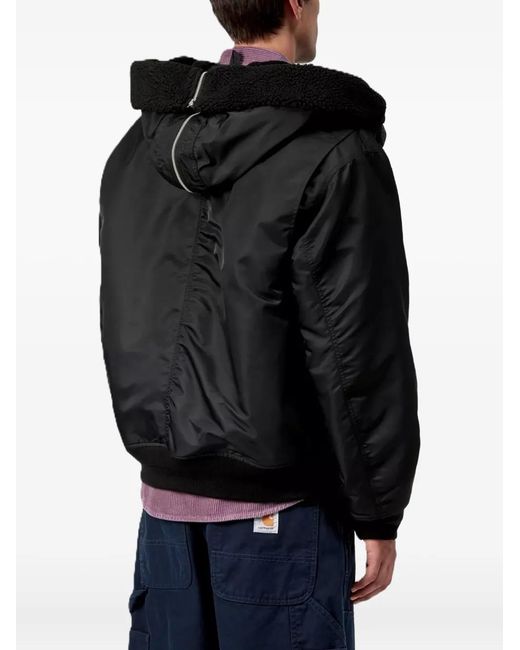 Carhartt Black Oltera Hooded Jacket for men