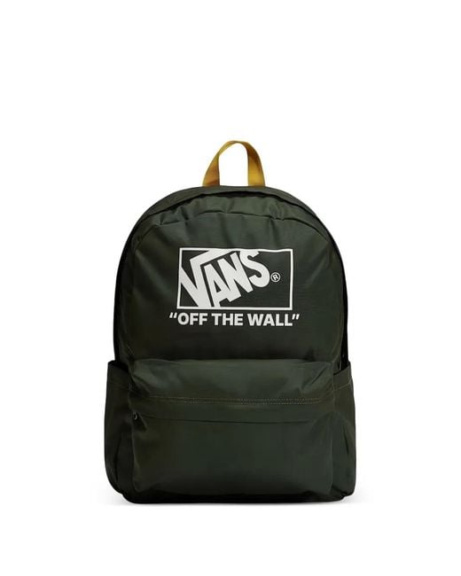 Vans Black Old Skool Logo-Print Backpack