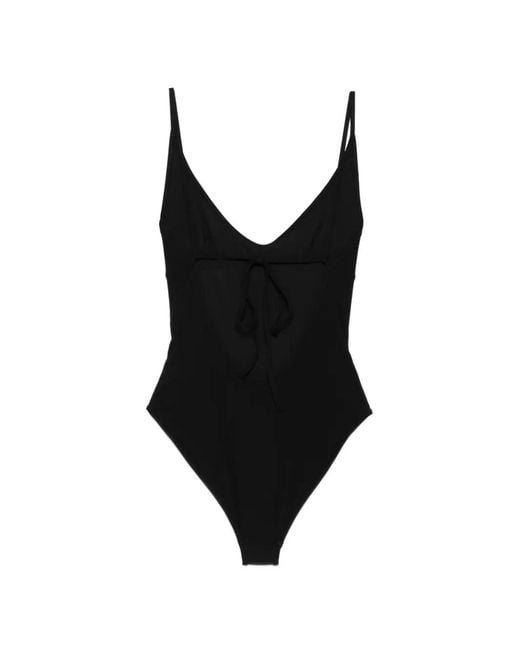 Totême Black Scoop Swimsuit