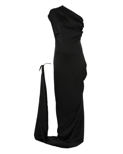 Vivienne Westwood ワンショルダー マキシドレス Black