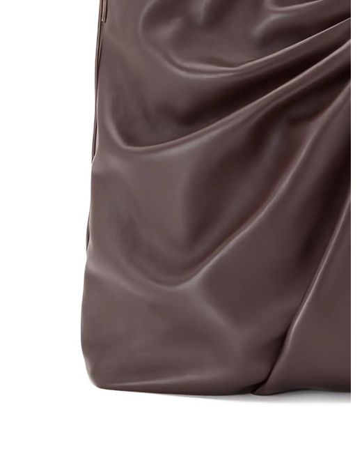 Loewe Brown Draped Shoulder Bag