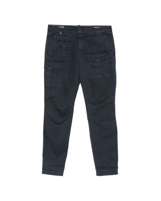 Mason's Blue George Cargo Pants for men