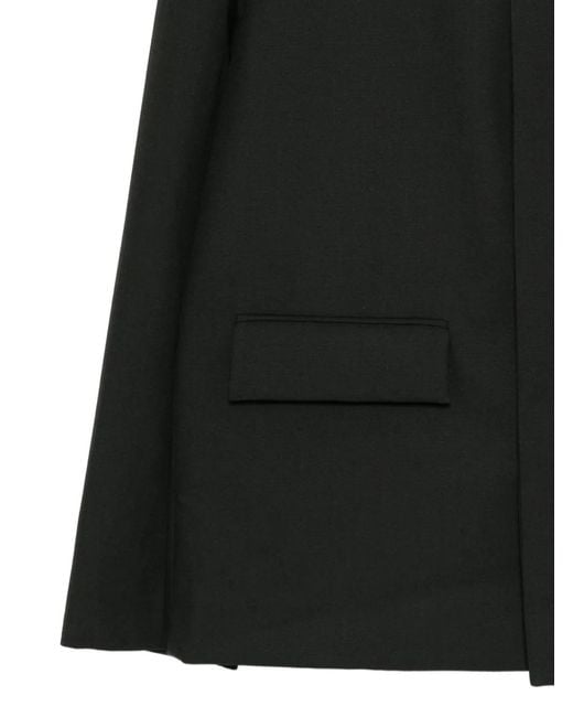 Rier Black Single-Breasted Blazer for men