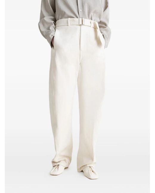 Derby Stringate di Lemaire in White