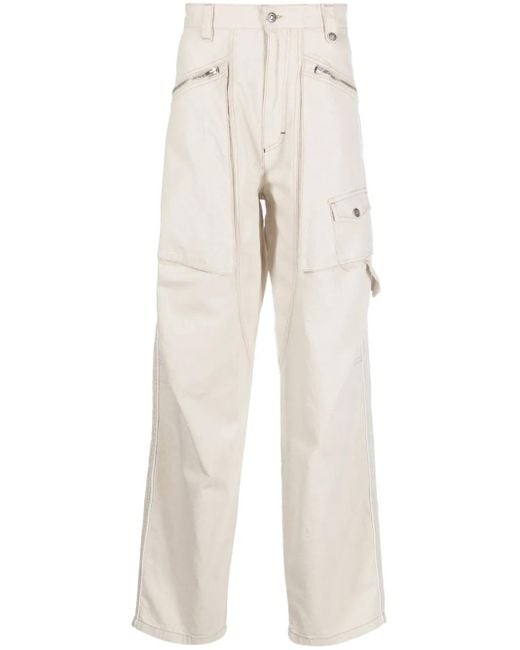 Vaqueros Rectos Parker Isabel Marant de hombre de color Natural
