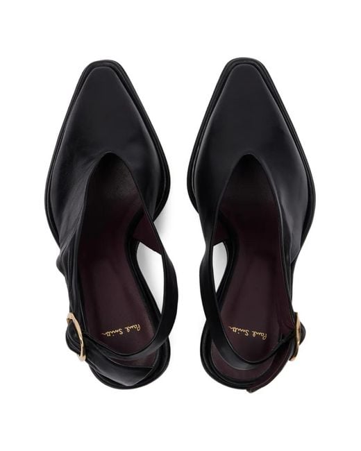 Paul Smith Black Clareen Slingback Pumps
