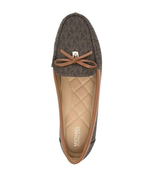 MICHAEL Michael Kors Brown Juliette Monogram Loafers