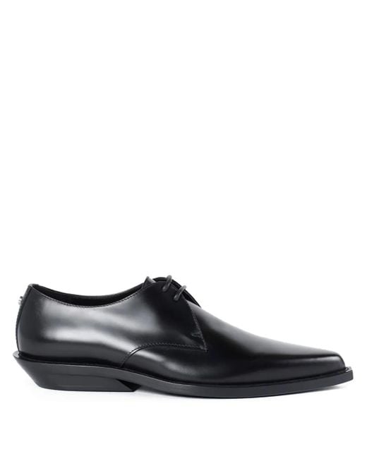 Ann Demeulemeester Black Falko Pointy Derby Shoes