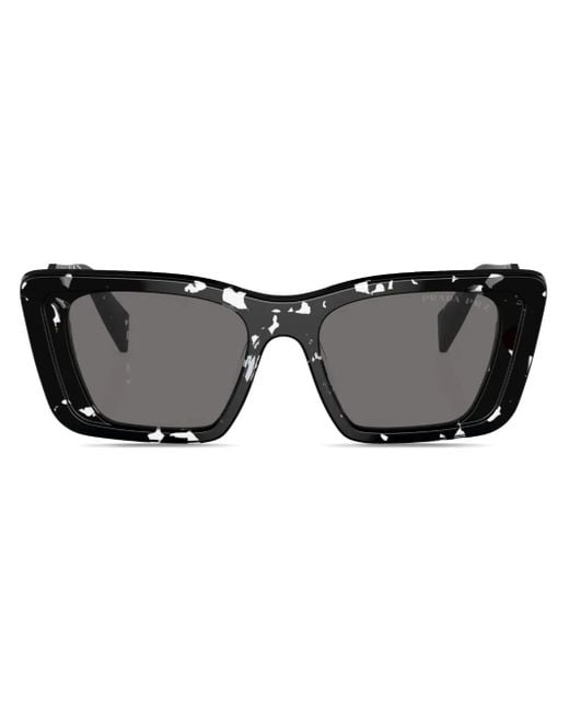 Prada Black Acetate Pr 08Ys Sunglasses