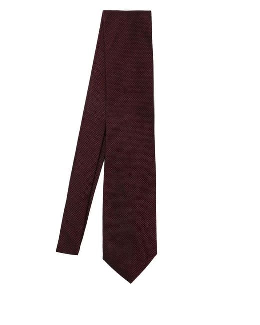 Destin Purple Silk Tie for men