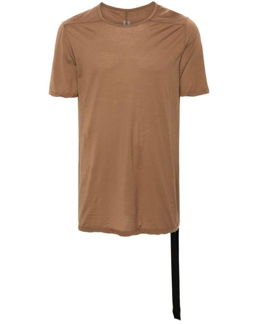 Rick Owens Brown Level T Cotton T-shirt for men