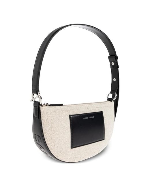 Samsøe & Samsøe Natural Samoon Logo-Embossed Shoulder Bag