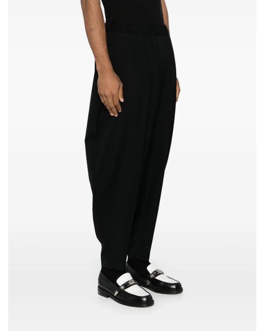 COMME DES GARÇON BLACK Black Ballonhose Mit Elastischem Bund