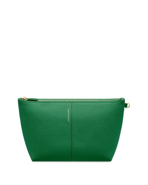 Pouch Flaire Media di Maison De Sabre in Green