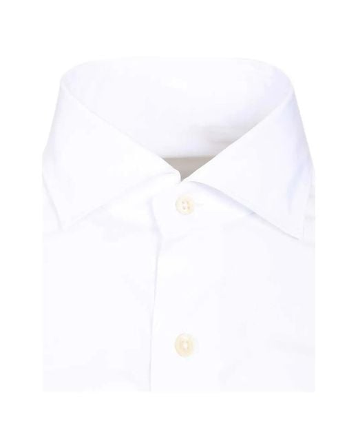 Al Duca D'aosta White Button-Down Shirt for men